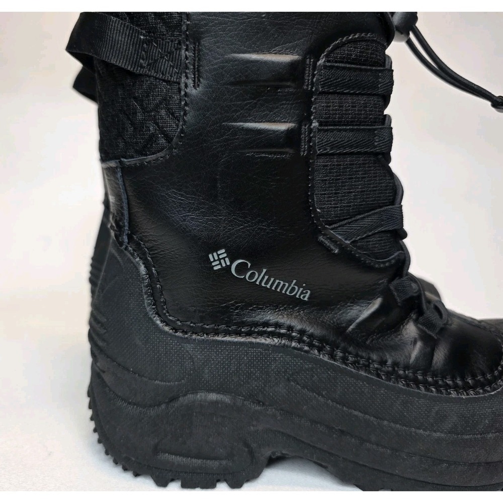 Columbia Youth Size 6 Bugaboot Celsius Waterproof Boots Unisex Black - Picture 2 of 9